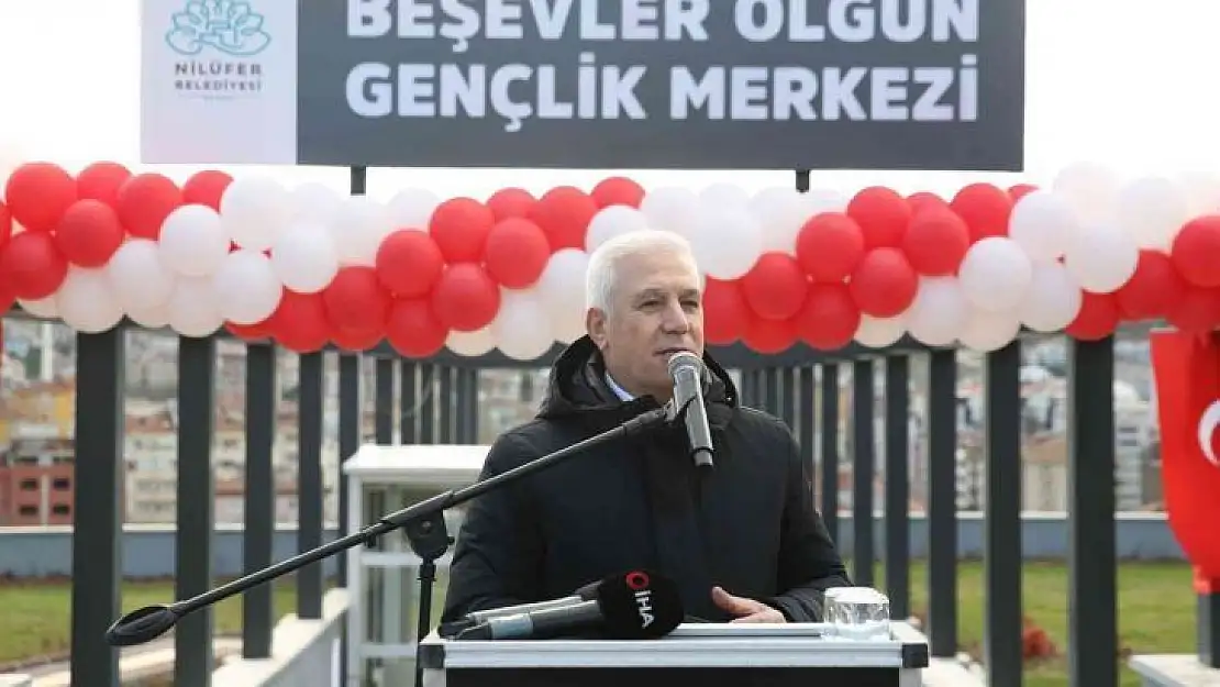 Nilüfer'in ikinci Olgun Gençlik Merkezi Beşevler'de açıldı