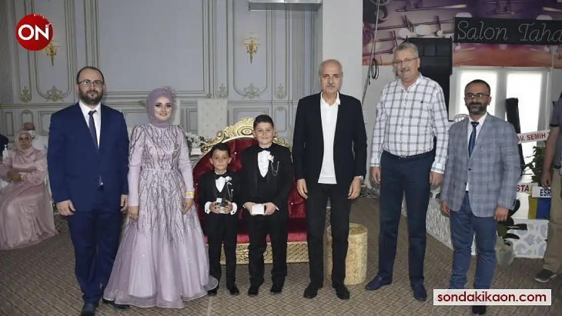 Numan Kurtulmuş, Karacabey'de sünnet düğününe katıldı