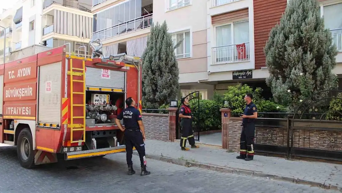 Ocakta tutuşan yağ ekipleri harekete geçirdi