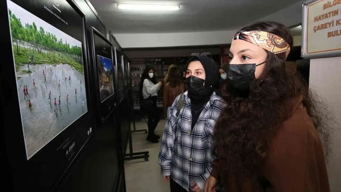 Ödüllü fotoğraflar sergilenmeye başladı