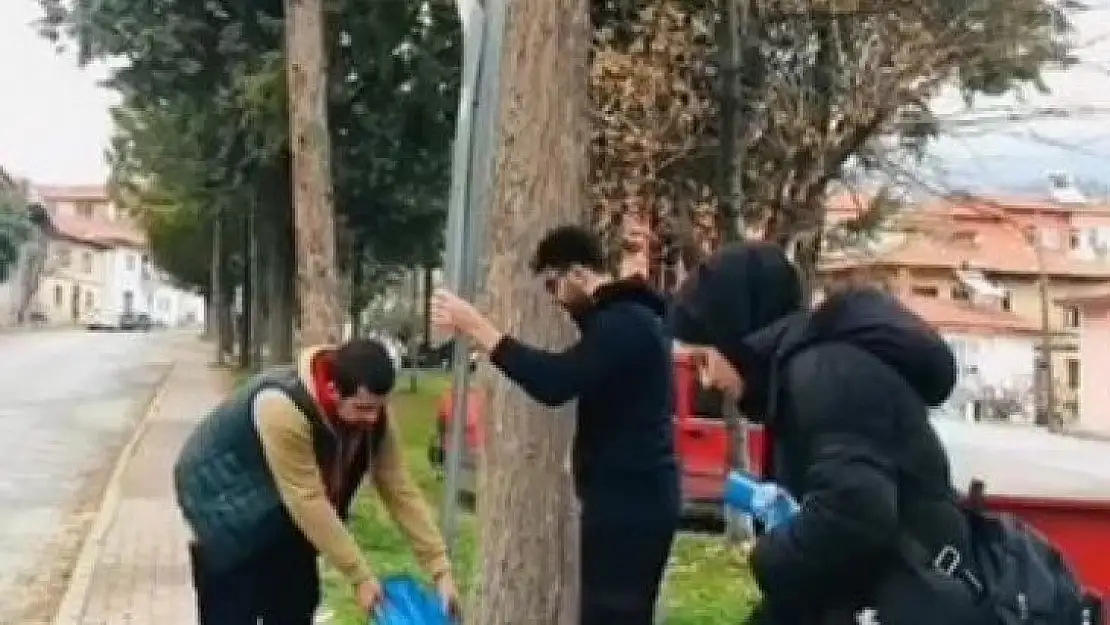 Öğrencilerden sosyal sorumluluk projesi