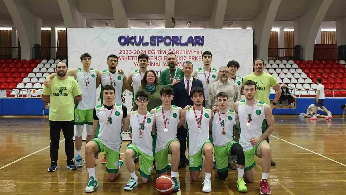 Okul Sporları Basketbol Gençler Yarı Finalleri sona erdi