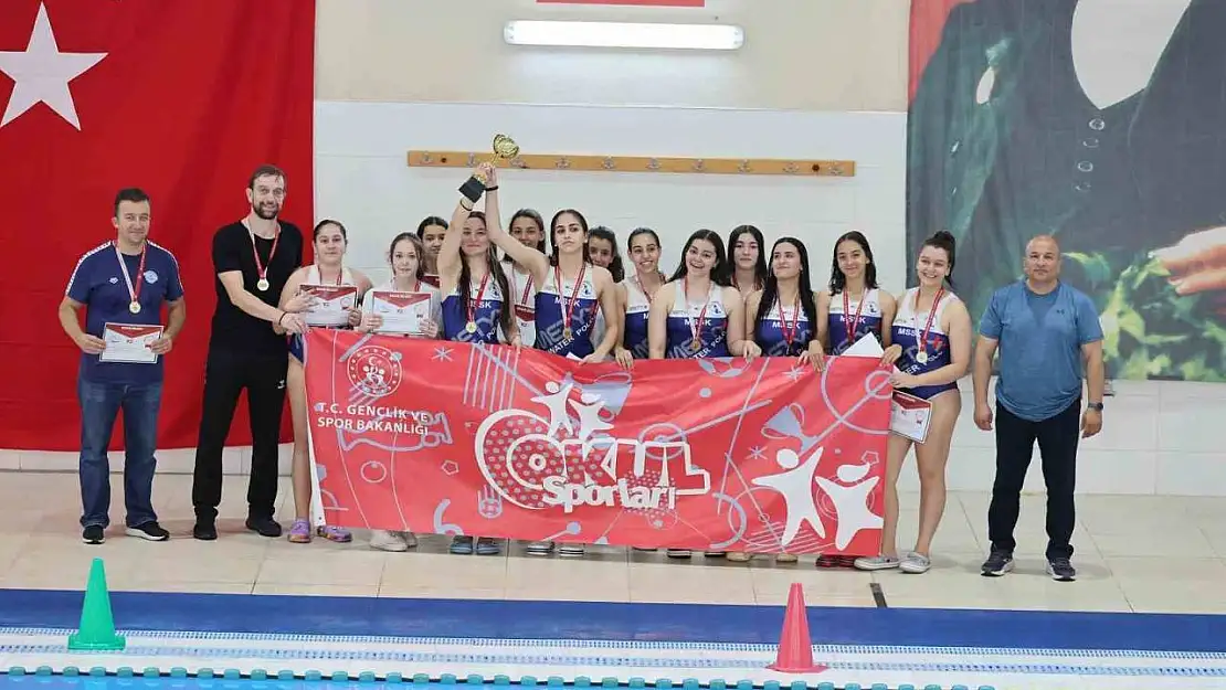 Okul Sporları Sutopu Gençler Türkiye Birinciliği Manisa'da yapıldı