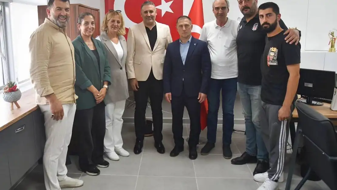 Olimpiyat Şampiyonu Hüseyin Özkan'dan Yunusemre'ye ziyaret