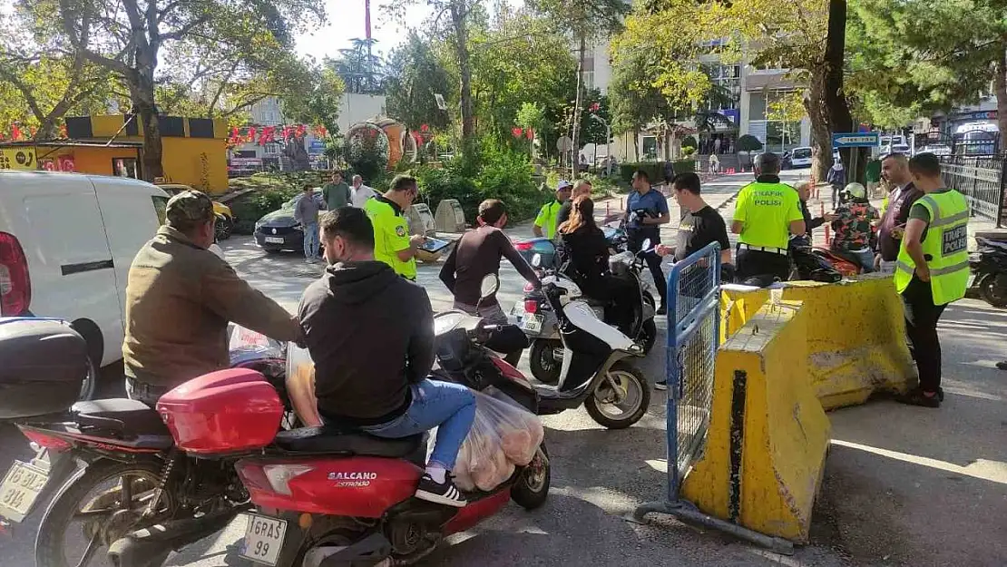 Orhangazi'de motosikletlere sıkı denetim