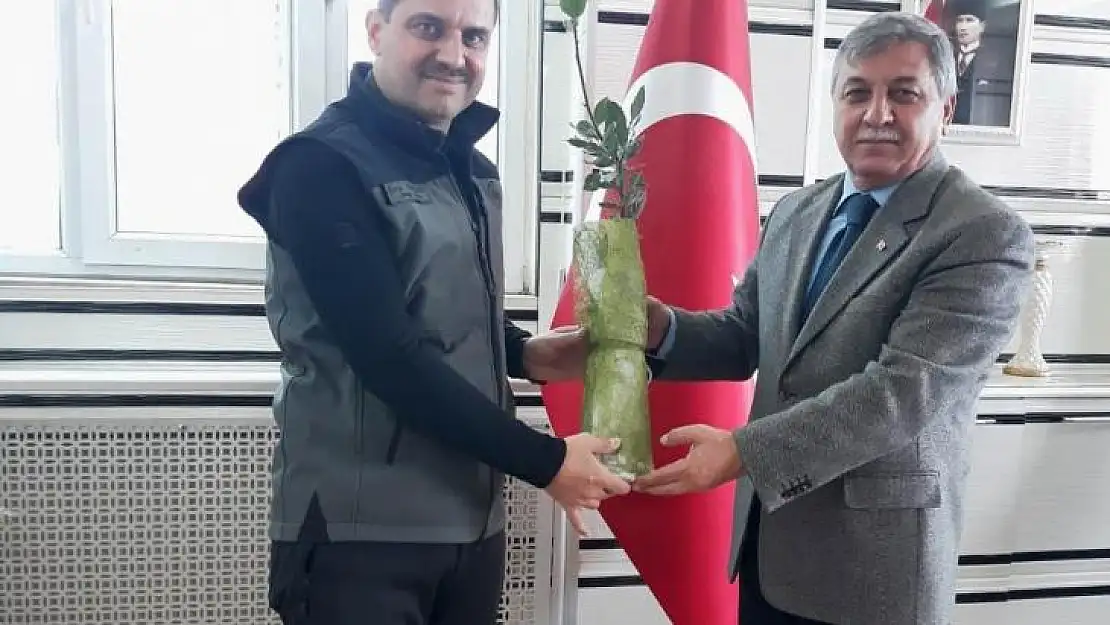 Orman Bölge Müdürü Dündar'dan Başkan Teke'ye ziyaret