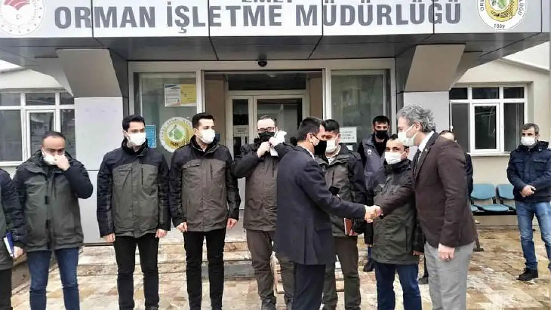 Orman Bölge Müdürü Dündar, Emet Orman İşletme Müdürlüğü'nde