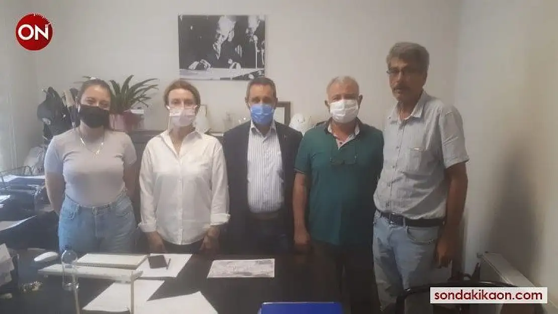 Orman İşletme Şefine AK Parti'den ziyaret
