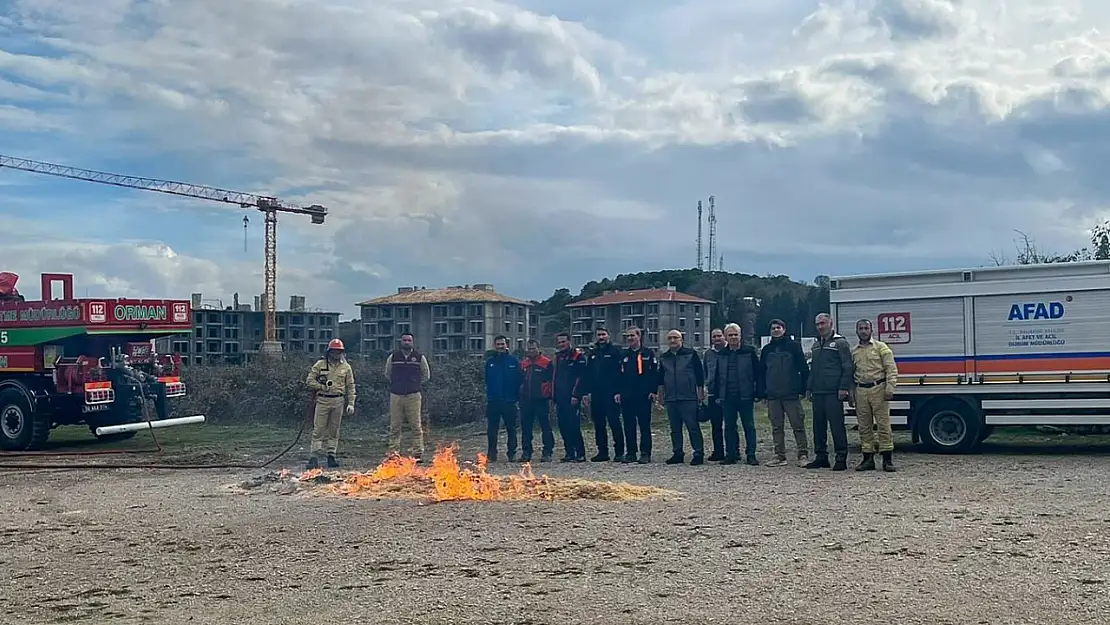 Orman Müdürlüğü ile AFAD koordinasyon için buluştu