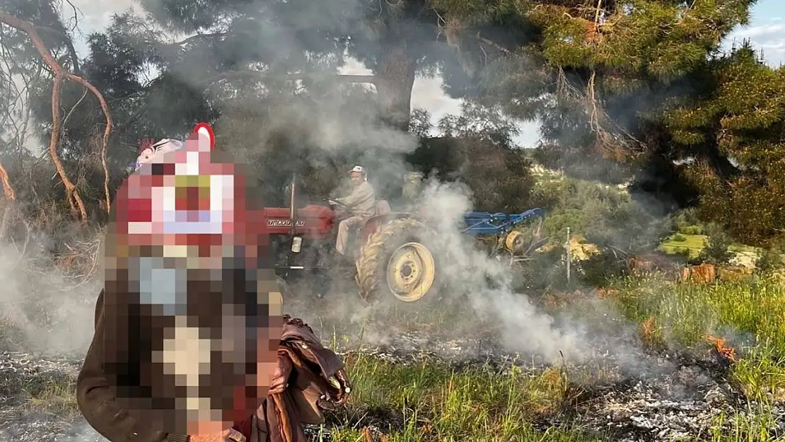 Orman sınırında ateş yakan 2 kişiye para cezası kesildi