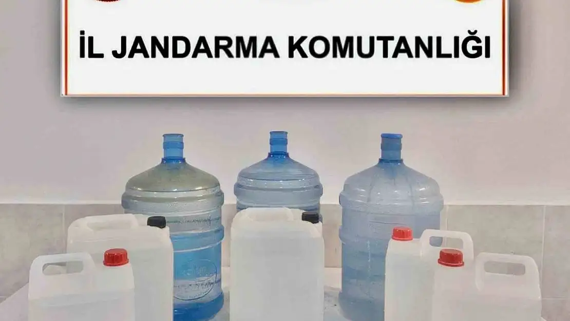 Ortaca'da 65 litre sahte rakı ele geçirildi