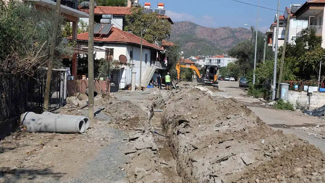 Ortaca'nın içme suyu hatları yenileniyor