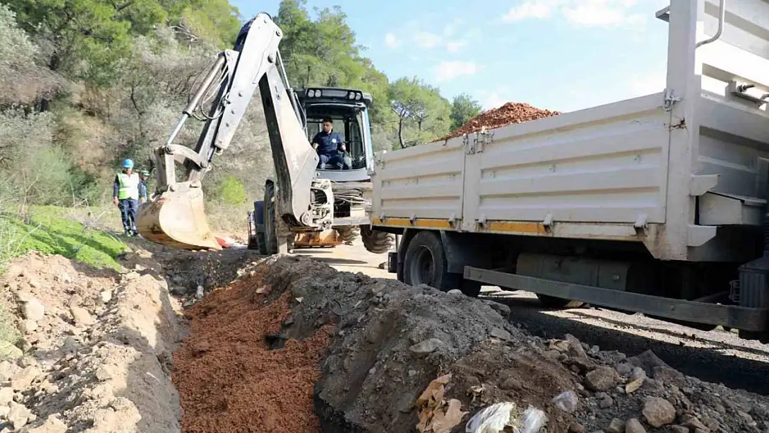 Ortaca'nın içme suyu hatları yenileniyor