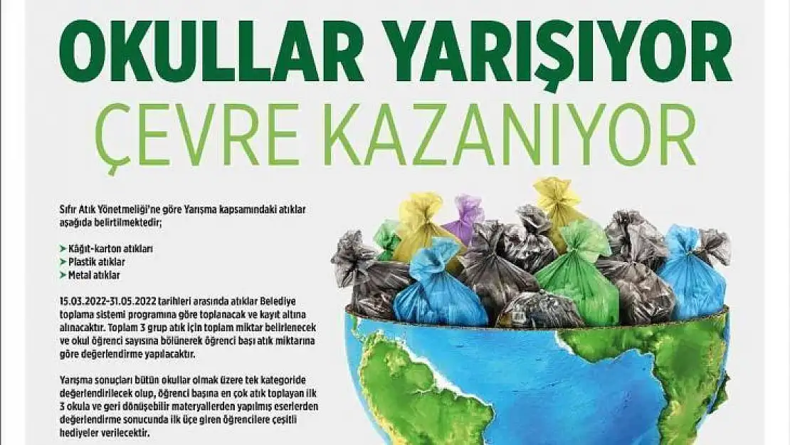 Osmangazi'de öğrenciler çevre için yarışacak