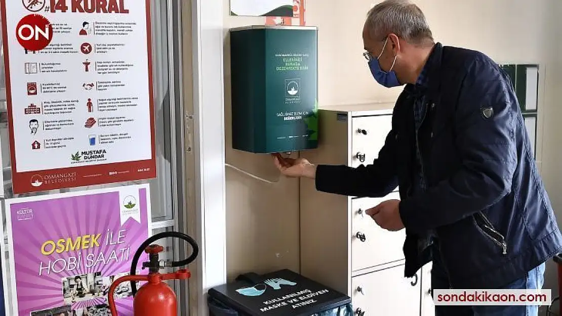 Osmangazi'den 'Güvenli Alan' çalışması