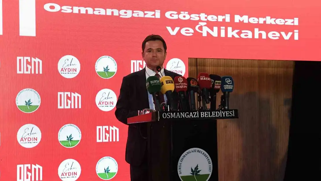 Osmangazi Gösteri Merkezi ve Nikah Evi açıldı