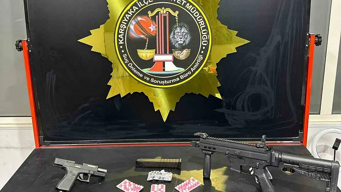 Otomatik silahlı saldırganlar kıskıvrak yakalandı