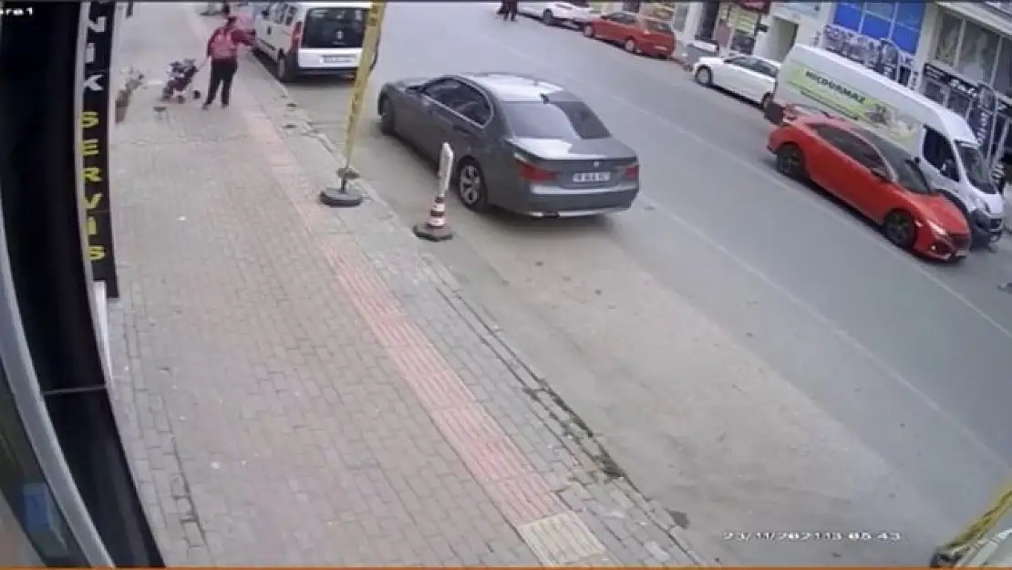 Otomobilin altında kalan çocuktan sevindiren haber