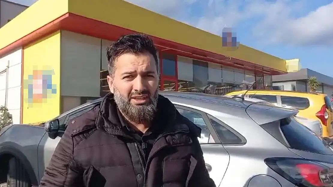 Otomobille çarptılar sonra darp ettiler: Talihsiz kurye kamera kayıtlarıyla hakkını arıyor