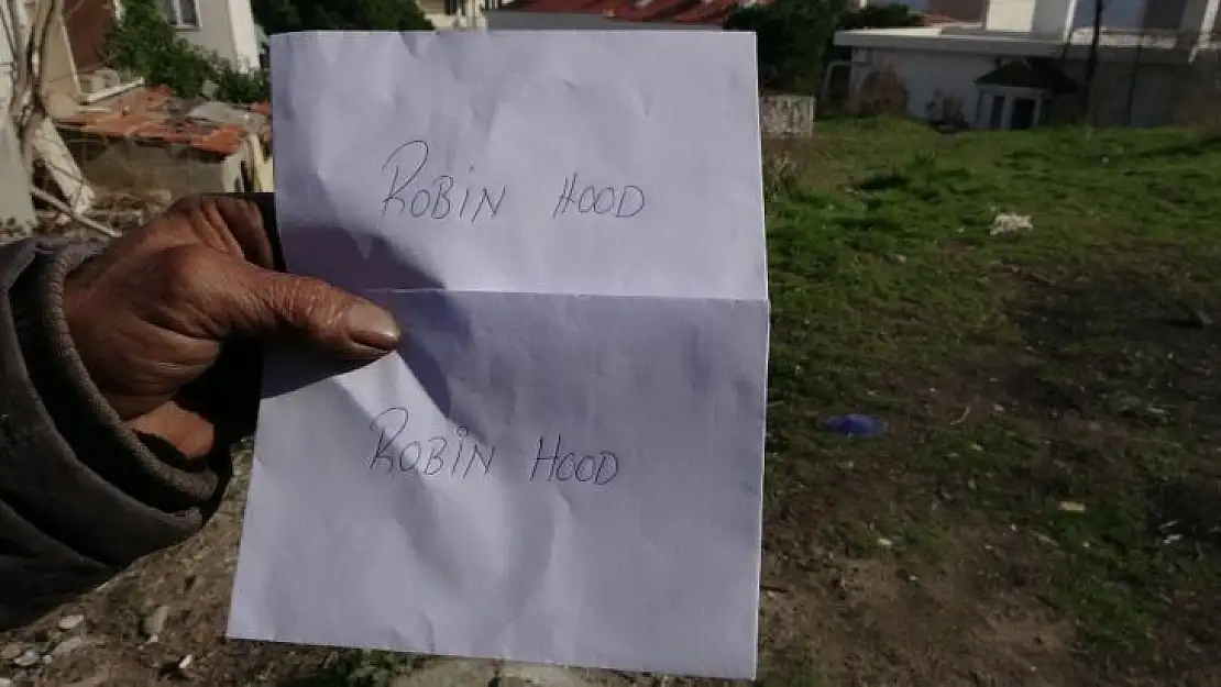 (Özel) Hayırsever 'Robin Hood' Çanakkale'de ortaya çıktı
