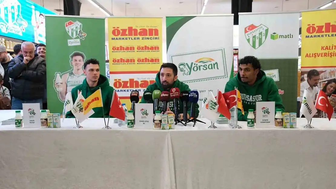Özhan Market, Bursaspor Yörsan'lı basketbolcuları ağırladı