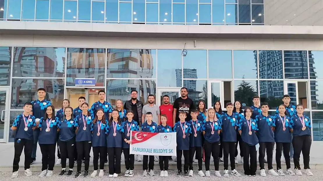 Pamukkaleli sporculardan büyük başarı