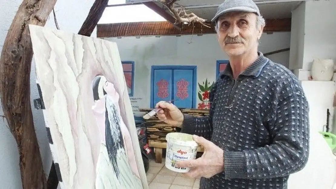 Pandemi emekli çifti ressam yaptı