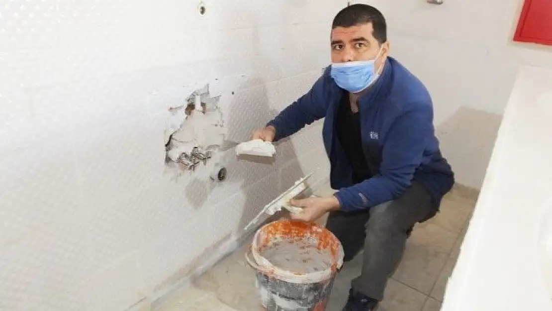 Pandemiyi fırsata  çeviren çalışanlar, pansiyonu lüks otel gibi yaptı