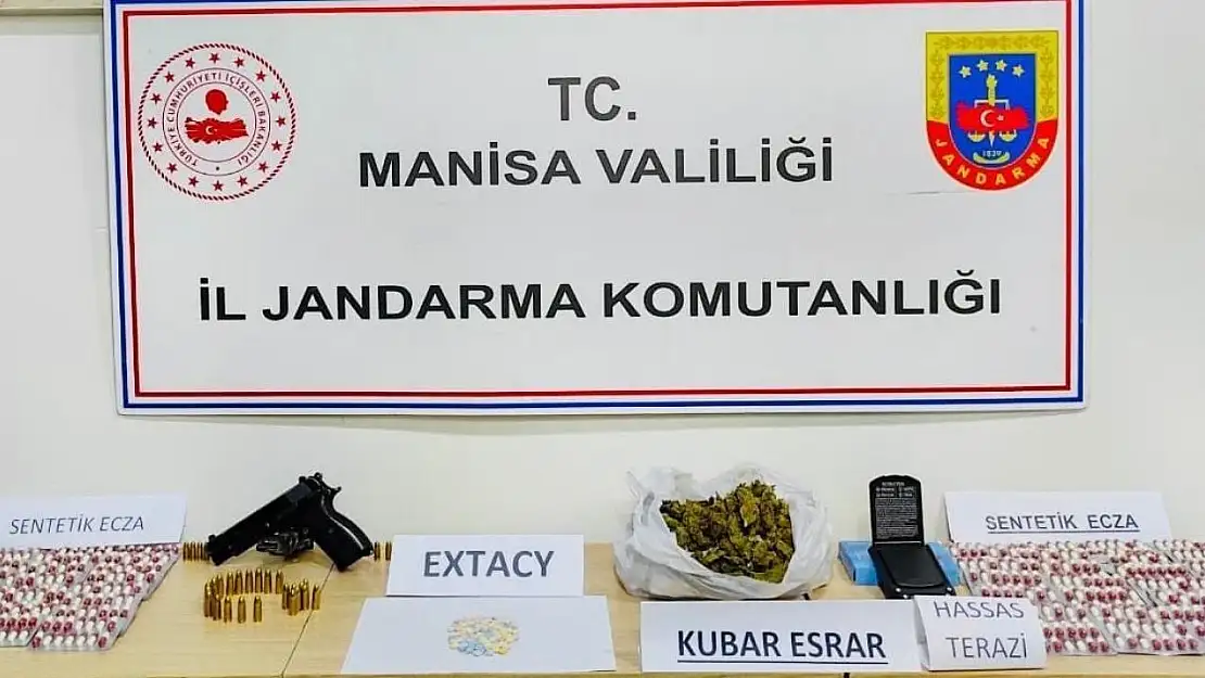 Piyasa değeri 250 bin TL olan esrar ve uyuşturucu madde ele geçirildi