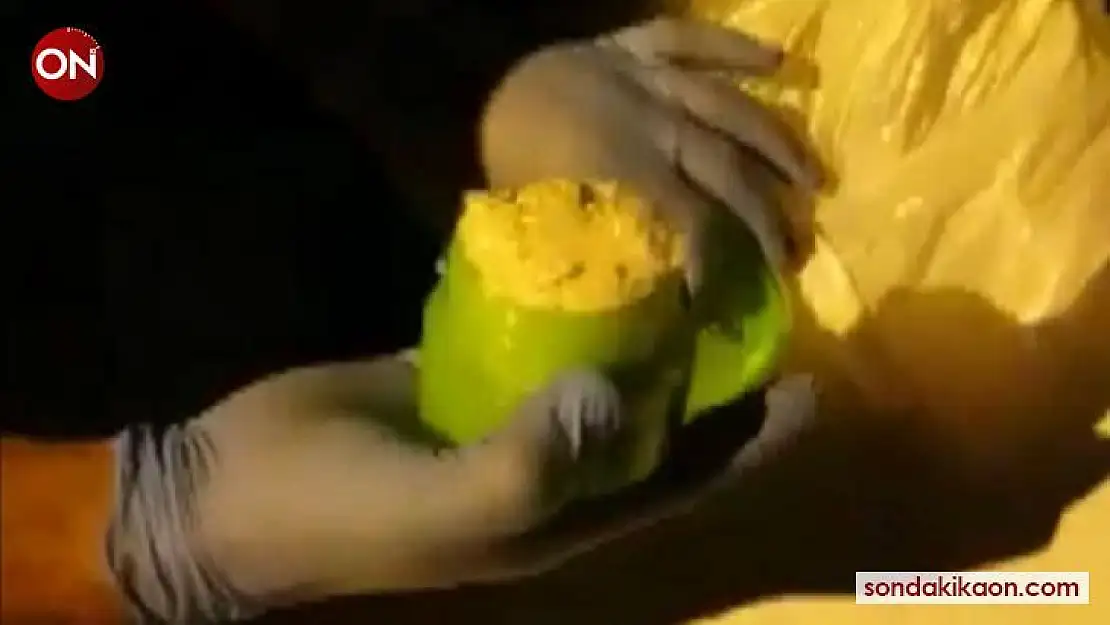 Polis bile şaşırdı, krem kutusundan uyuşturucu çıktı