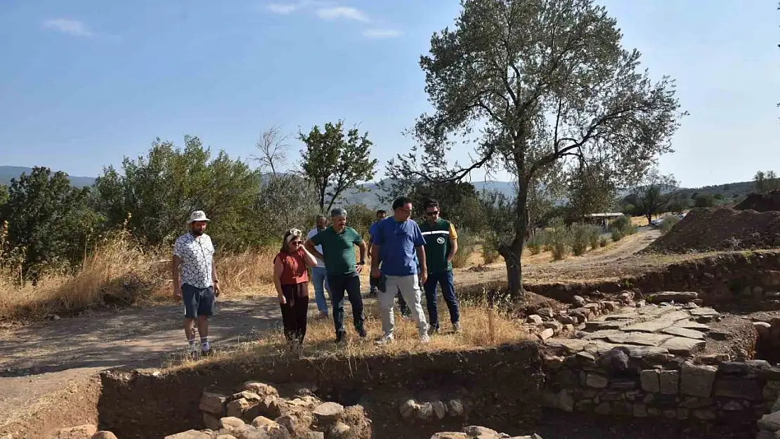 Reşitköy Barajı'ndaki antik kent kurtarma çalışmaları devam ediyor