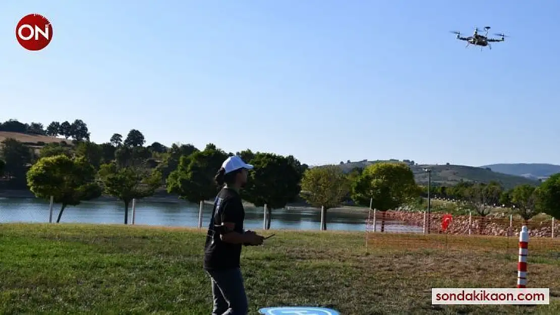 Roket ve drone yarışması göz kamaştırdı