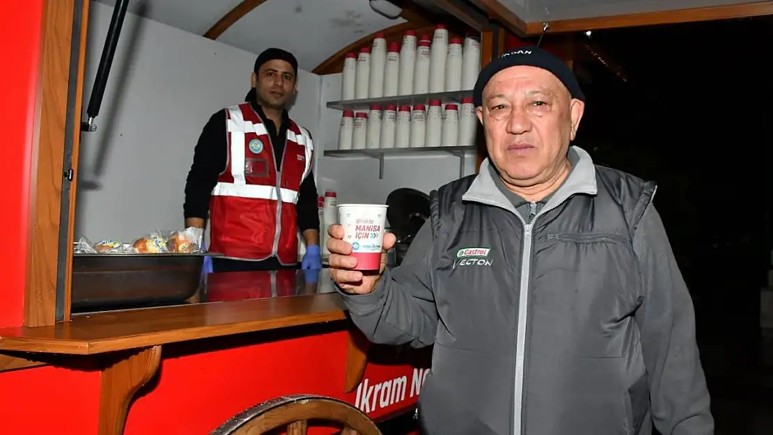 Sabah çorbaları Manisa Büyükşehir Belediyesinden