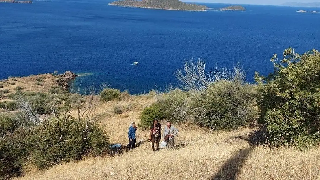 Sahil Güvenlik hem denizde, hem de karada yakaladı