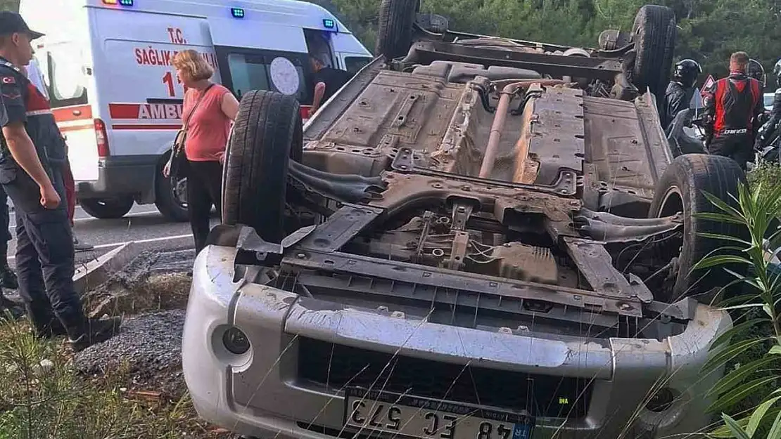 Sakar rampasında kaza