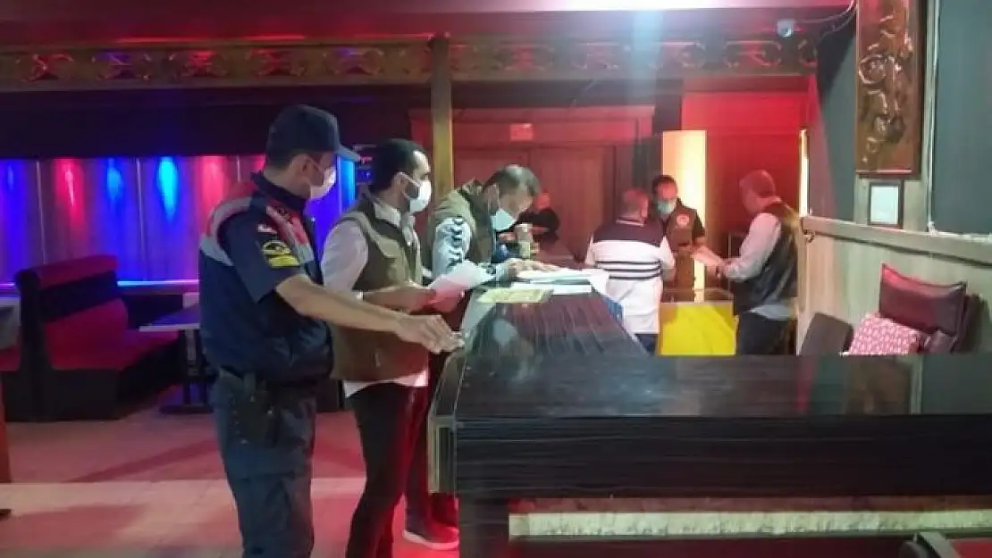 Salihli'de gece kulüpleri denetlendi