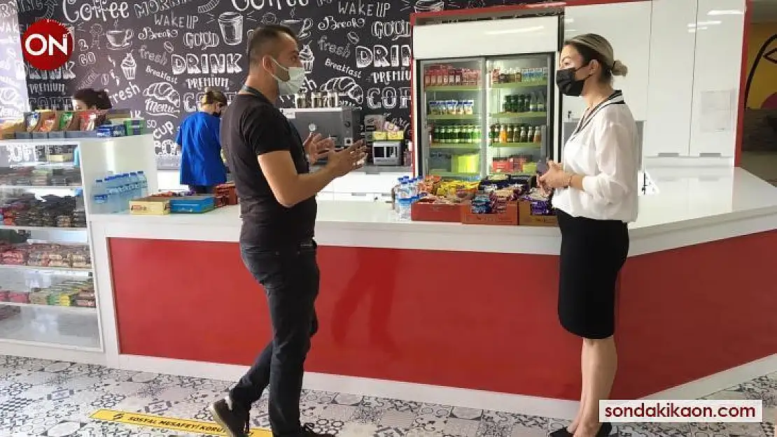 Salihli'de kantinler denetlendi