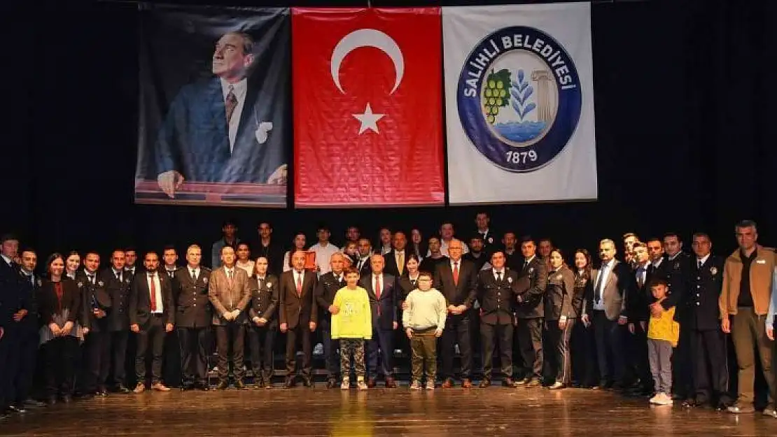 Salihli'de polis haftası coşkusu