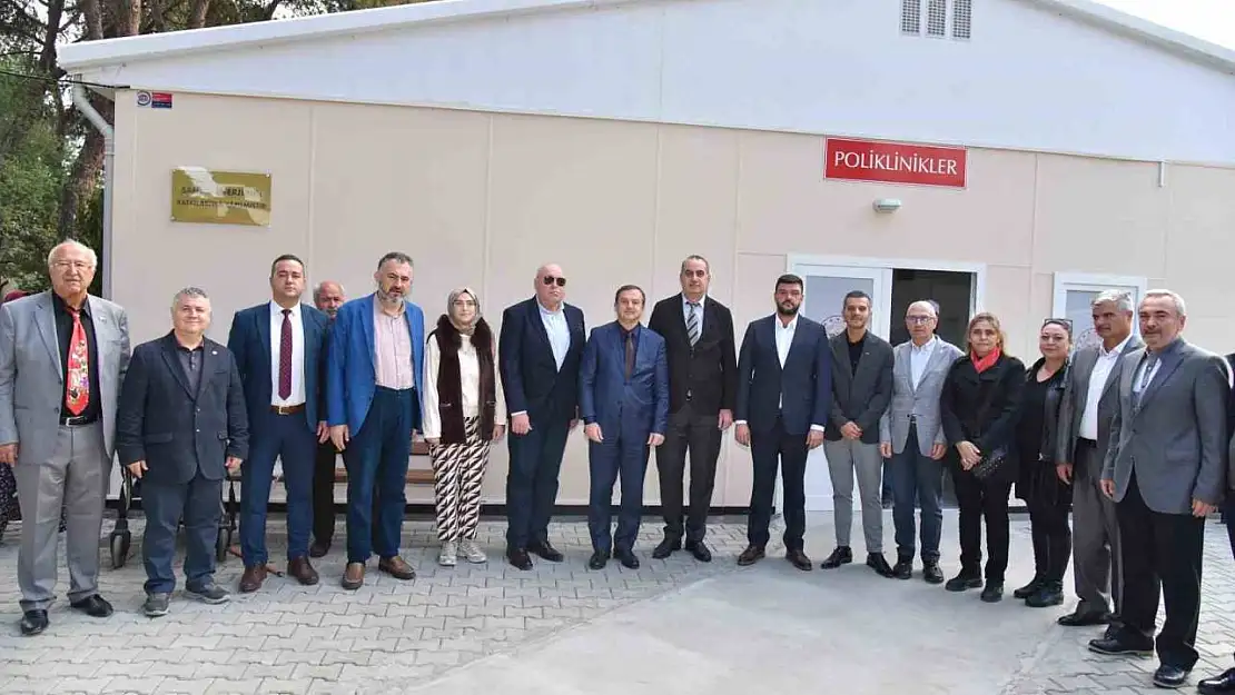 Salihli Devlet Hastanesine 'prefabrik çözüm'