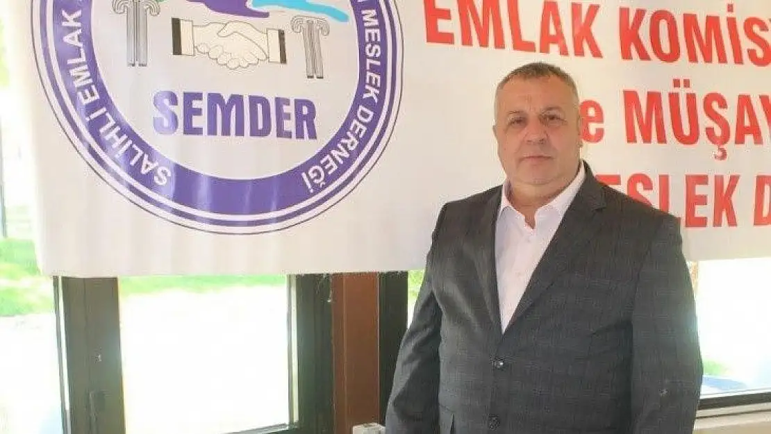 Salihli Emlakçılar Derneği Başkanından korsan uyarısı