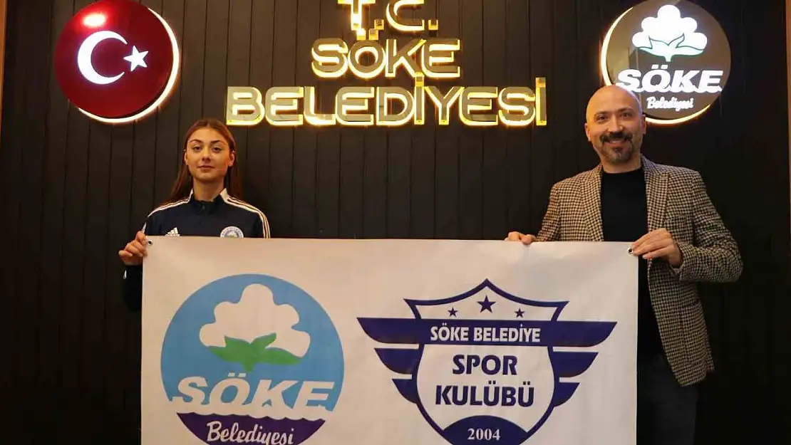 Şampiyon sporcu Tuana Akgün, Söke Belediyespor'da