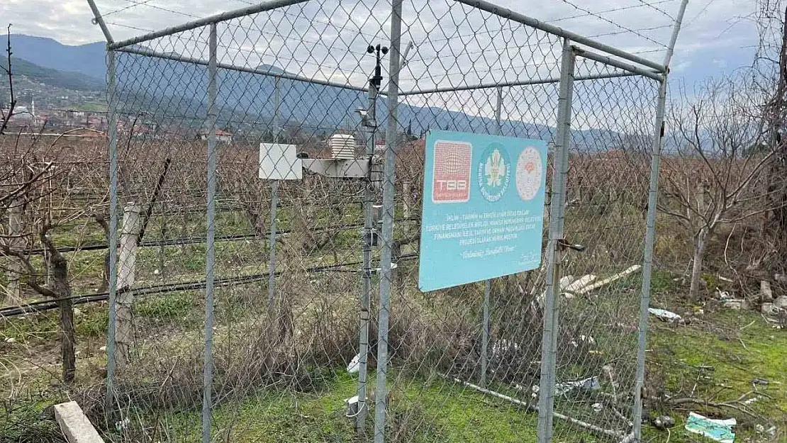 Sarıgöl'de erken uyarı istasyonlarının bakımı yapıldı