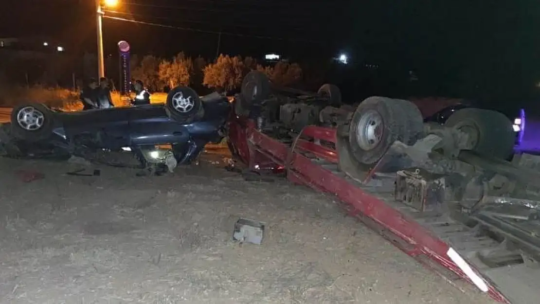 Sarıgöl'de trafik kazası: 2 yaralı