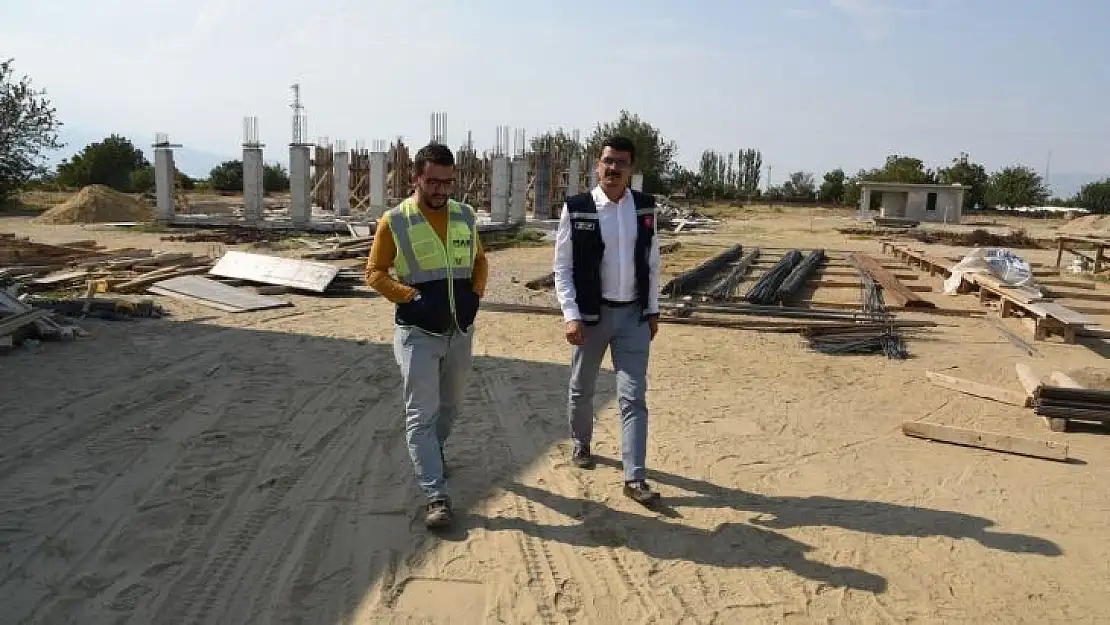 Sarıgöl'ün çevre dostu dev yatırımı yükseliyor