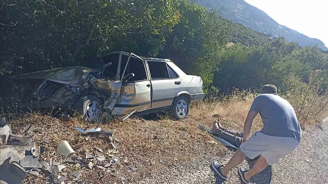Savaştepe'de trafik kazası 5 yaralı