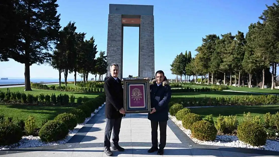 Savunma Sanayii Başkanı Prof. Dr. Haluk Görgün Tarihi Alanı ziyaret etti