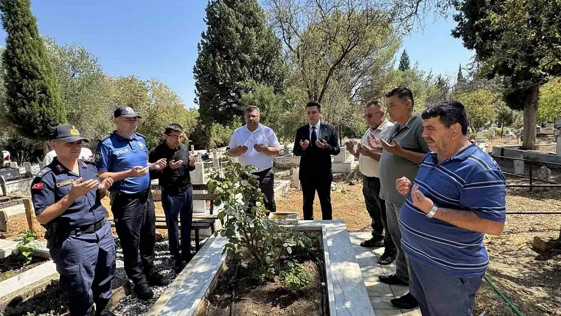 Şehit jandarma er Altun mezarı başında anıldı