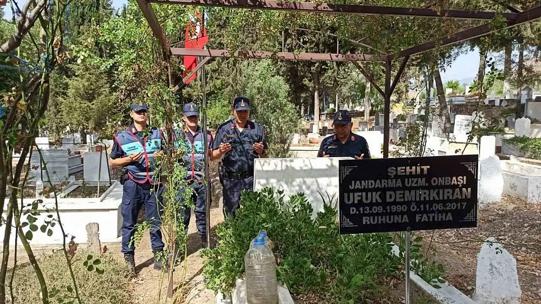 Şehit Jandarma Uzman Çavuş Demirkıran şehadetinin yıl dönümünde anıldı