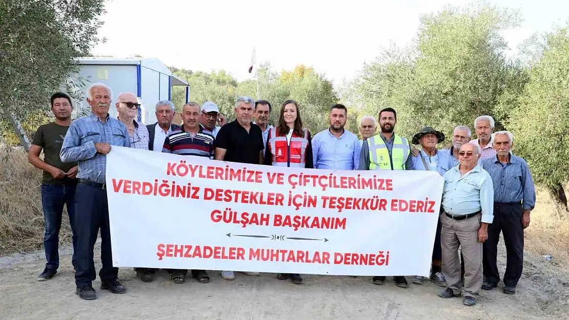 Şehzadeler'de ova yolları çalışmaları yoğun bir şekilde devam ediyor