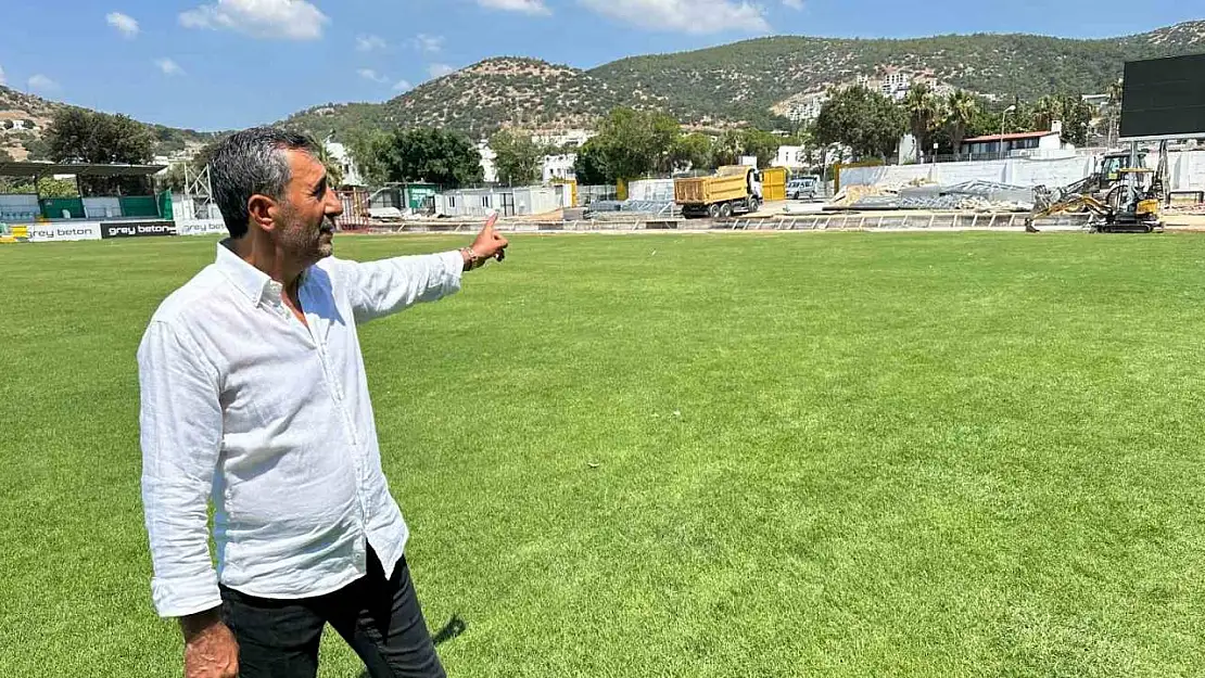 Selahattin Polat: 'Stadımızın yüzde 75'i bitmiş durumda'